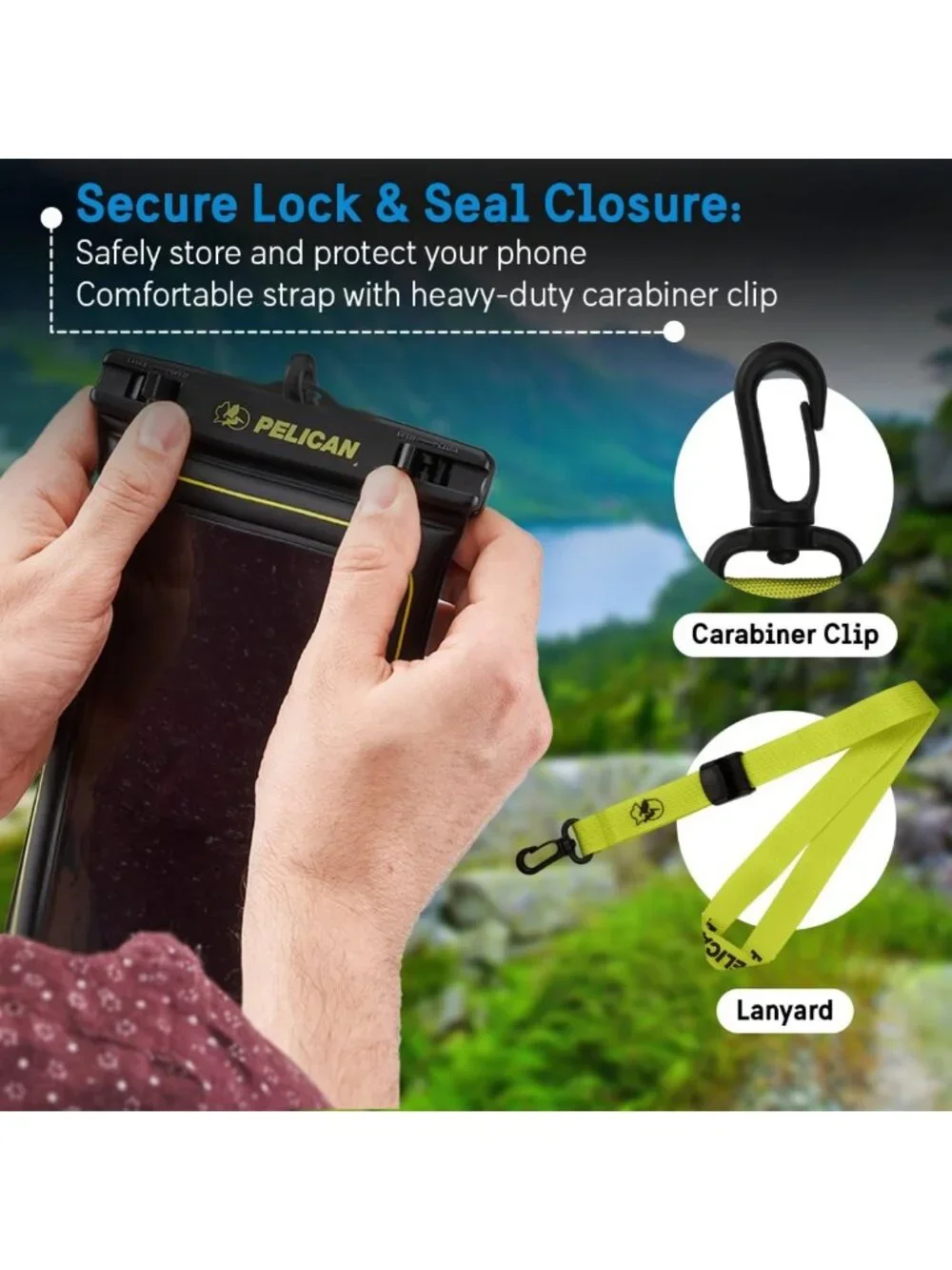 Waterproof Phone Pouch 4 Pack - XL Marine Case for Beach, Pool, and Outdoor Use